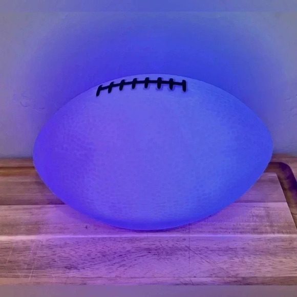 STYLE SELECTIONS LED FOOTBALL LIGHT. COLOR CHANGING. TOUCH CONTROL. BRAND NEW! - Picture 5 of 11